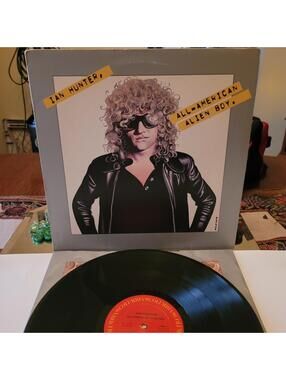 Ian Hunter All American Alien Boy LP Vinyl US 1976 VG